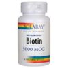 Biotina - 5,000 mcg 60 Cápsulas Veganas
