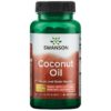 Aceite de coco hecho con aceite de coco orgánico certificado - 1,000 mg 60 Cápsulas en Gel