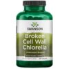 Chlorella de pared de células rotas - 500 mg 360 Tabletas