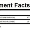 Niacina sin rubor - 500 mg 100 Cápsulas Veganas - Imagen 2