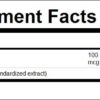 Huperzine A (Extracto estandarizado de hoja de Huperzia serrata) - 100 mcg 60 Tabletas - Imagen 2